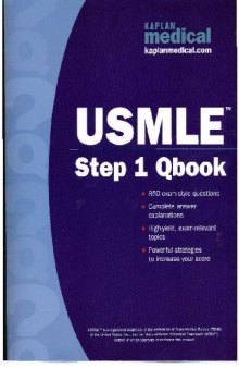 USMLE step 1. 8.Kaplan Qbook Step 1