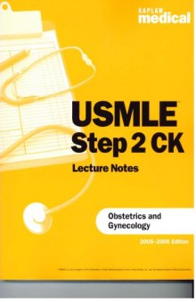 USMLE Step 2 CK Obstetrics and Gynecology
