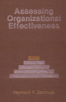 Assessing Organizational Effectiveness: Systems Change, Adaptation and Strategy