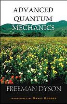 Advanced quantum mechanics