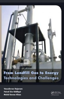 From Landfill Gas to Energy : Technologies and Challenges