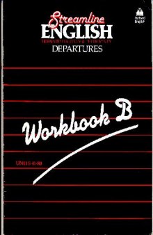 Streamline English 1 Workbook B Departures