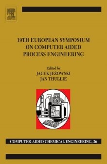 19 European Symposium on Computer Aided Process Engineering