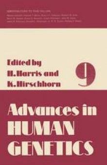 Advances in Human Genetics 9