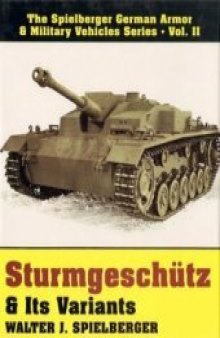 Sturmgeschutz Its Variants: