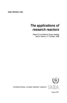 Applications of Research Reactors (IAEA TECDOC-1234)