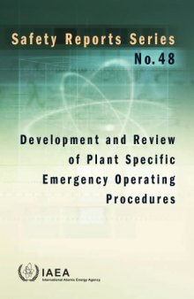 Devel of Plant-Specific Emergency Oper Procs (IAEA Pub 1226)