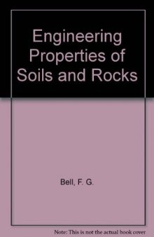 Engineering Properties of Soils and Rocks