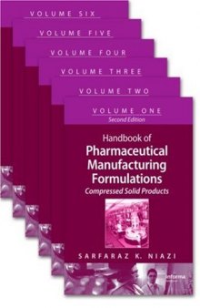 Handbook of Pharmaceutical Manufacturing Formulations, Second Edition: (Six-Volume Set)