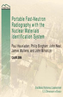 Portable fast-neutron radiography with the nuclear materials identification system for fissile material transfers