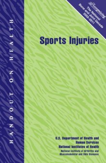 Handout on health : sports injuries
