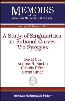 A study of singularities on rational curves via syzygies