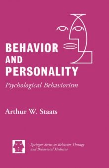 Behavior and Personality: Psychological Behaviorism