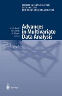 Advances in Multivariate Data Analysis: Proceedings of the Meeting of the Classification and Data Analysis Group (CLADAG) of the Italian Statistical Society, University of Palermo, July 5–6, 2001