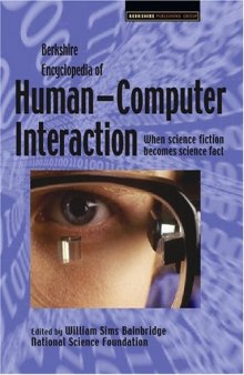 Berkshire Encyclopedia of Human-Computer Interaction