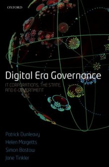 Digital era governance: IT corporations, the state, and e-government