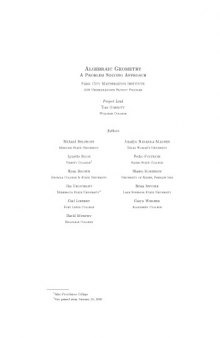 Algebraic Geometry: A Problem Solving Approach (late draft, with all solutions)
