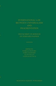 International Law between Universalism and Fragmentation