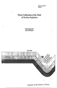 Direct Calibration of the Yield of a Nuclear Explosion