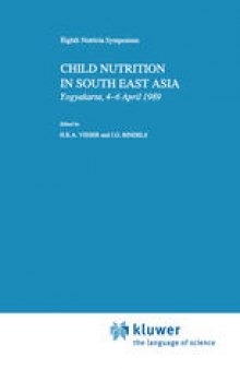 Child Nutrition in South East Asia: Yogyakarta, 4–6 April 1989