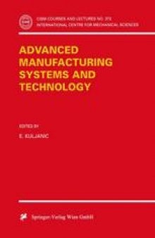 Advanced Manufacturing Systems and Technology
