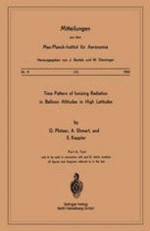 Time Pattern of Ionizing Radiation in Balloon Altitudes in High Latitudes