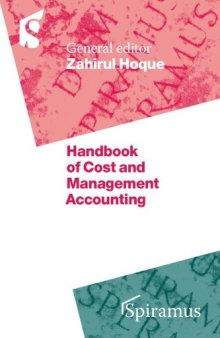 Handbook of Cost and Management Accounting