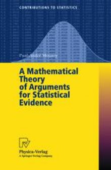A Mathematical Theory of Arguments for Statistical Evidence