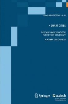 Smart Cities: Deutsche Hochtechnologie für die Stadt der Zukunft