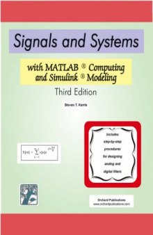 Signals and Systems with MATLAB Computing and Simulink Modeling