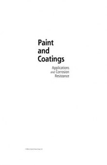 Paint and Coatings: Applications and Corrosion Resistance (Corrosion Technology)