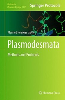 Plasmodesmata: Methods and Protocols