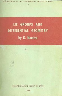 Lie groups and differential geometry