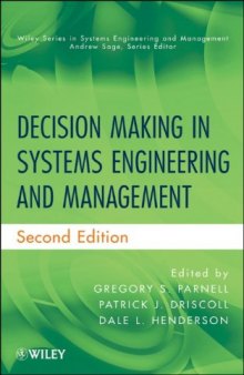 Decision Making in Systems Engineering and Management, 2nd Edition  