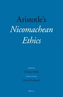 Aristotle's "Nicomachean ethics"