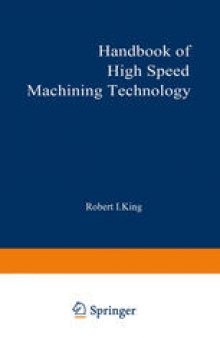 Handbook of High-Speed Machining Technology