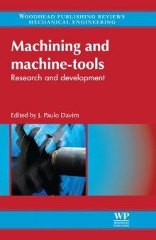 Machining and machine-tools: Research and development