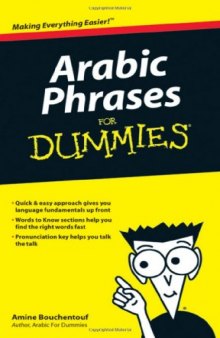 Arabic Phrases For Dummies (For Dummies (Language & Literature))