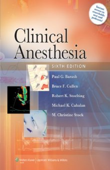 Clinical Anesthesia (Barash), 6th Edition