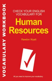 Check Your English Vocabulary for Human Resources (Check Your Vocabulary)