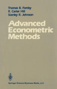 Advanced Econometric Methods