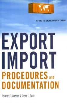 Export Import Procedures and Documentation, Fourth Edition