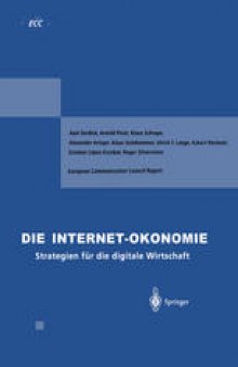 Die Internet-Ökonomie: Strategien für die digitale Wirtschaft