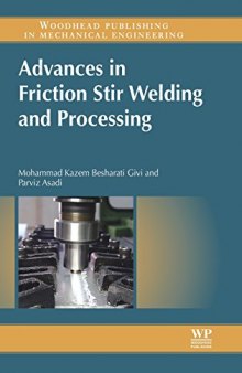 Advances in Friction-Stir Welding and Processing