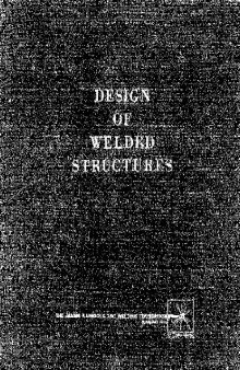 Design of Welded Structures 