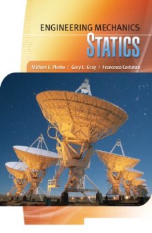 Engineering mechanics: Statics; 1th Edition  
