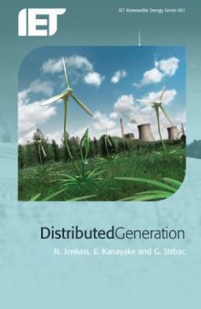 Distributed Generation  (Iet Renewable Energy)