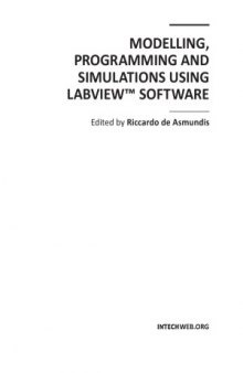 Modeling, Programming and Simulations Using LabVIEW Software