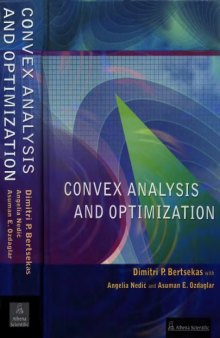 Convex analysis and optimization