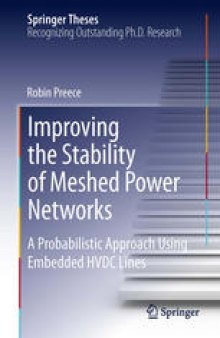 Improving the Stability of Meshed Power Networks: A Probabilistic Approach Using Embedded HVDC Lines